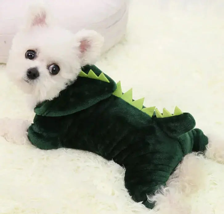 Cozy Dinosaur Pet Apparel Generevo