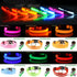 LED Adjustable Dog Collar Blinking Flashing Light Up Glow Pets Safety Waterproof Generevo